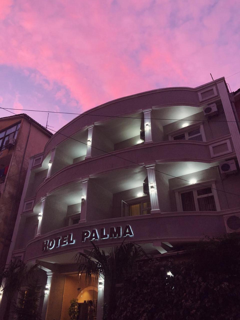 Hotel Palma Tirana Exterior foto